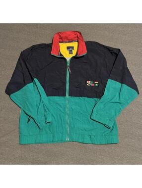 80s points west windbreaker jacket
